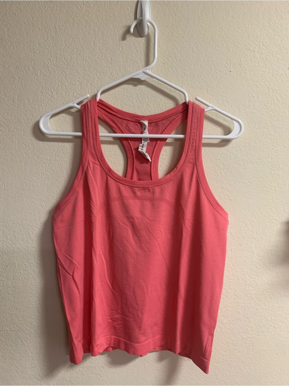 lululemon athletica Coral Racerback Performance Tank